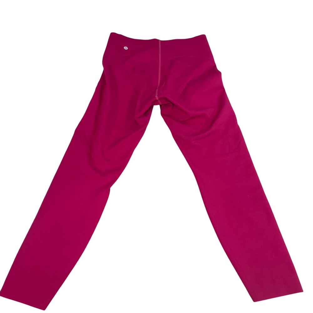 Lululemon Glow Up Hi Rise Leggings Magena Pink 7/8 Length Yoga Pants 25 Inseam 6